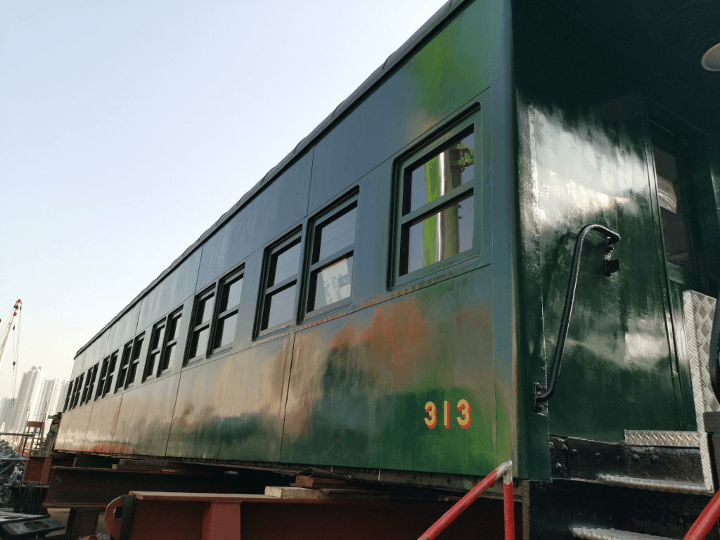 313號火車卡的修復