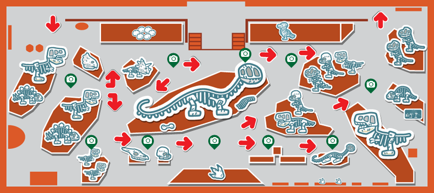 Fossil Gallery - Floor Plan